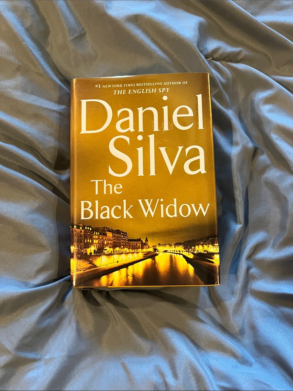 The Black Widow by Daniel Silva hardback with book jacket, like new